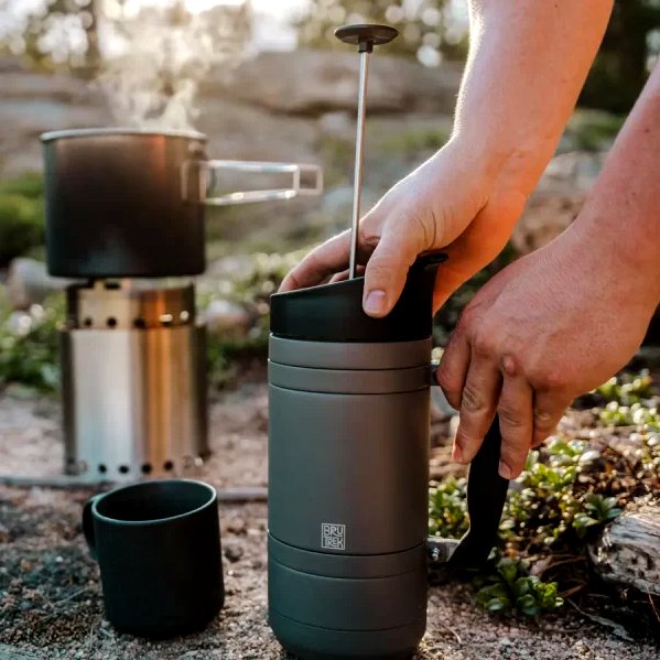 how to make coffee camping