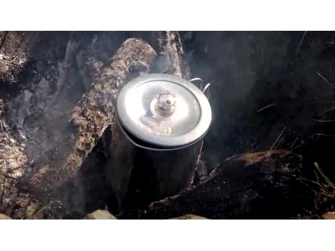 how to use camping coffee pot