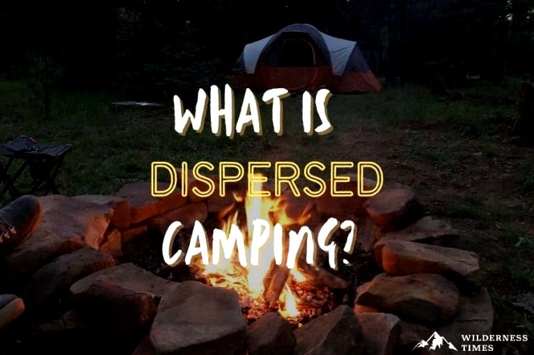 what is dispersed camping